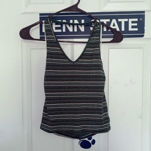 American Eagle Cropped Halter Top